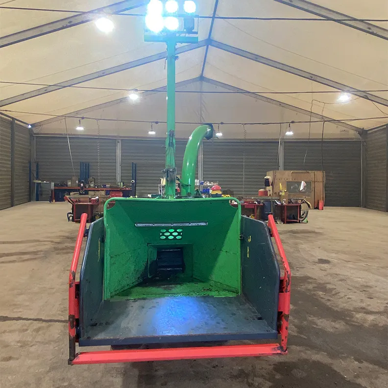 8" Wood Chipper Greenmech SAFETRAK-1928 2020